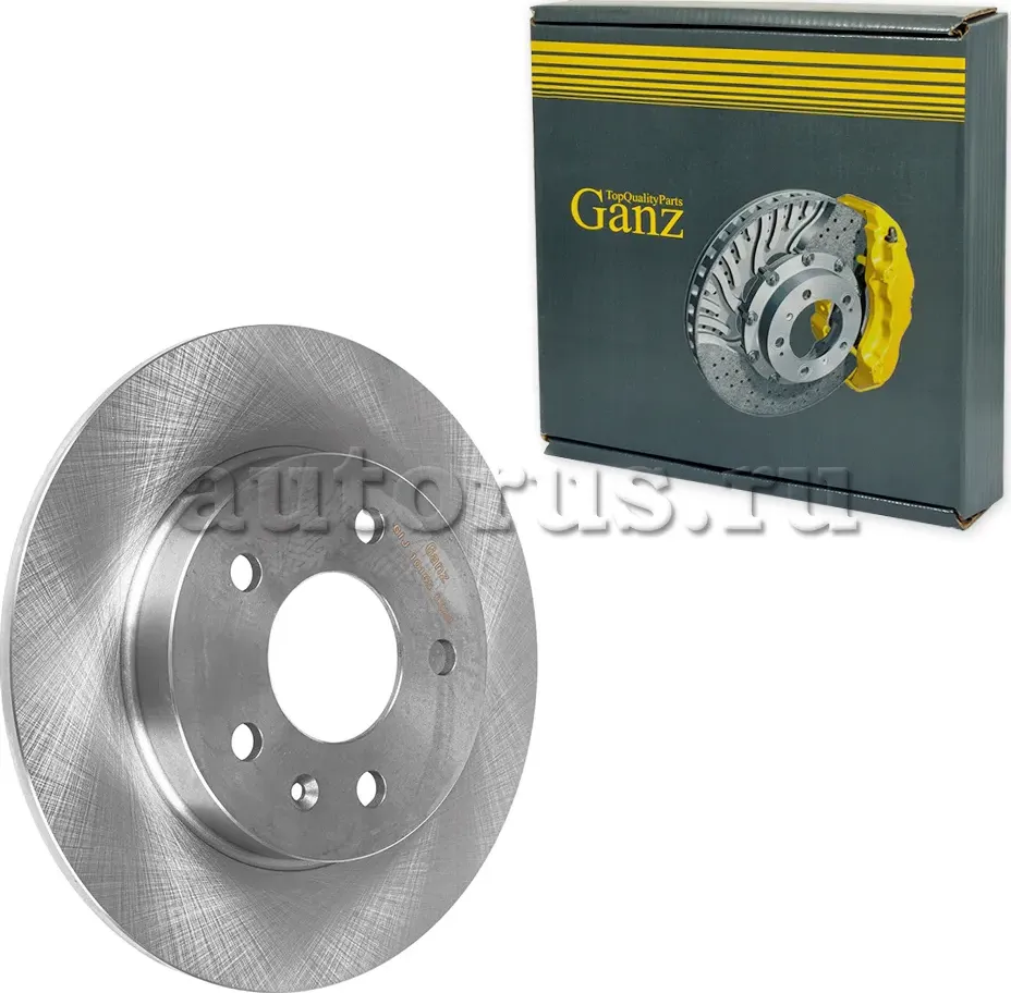 Диск тормозной задний с покрытием Chery Tiggo 4 18-, Tiggo 8, 19- Tiggo 8 Pro GA (Ganz). Артикул GIJ10165