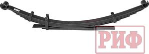 Рессора задняя РИФ для Toyota Hilux VII 2004-2015, +0-100 кг к ПСМ, лифт 45 мм. Артикул RIFVIG-250A