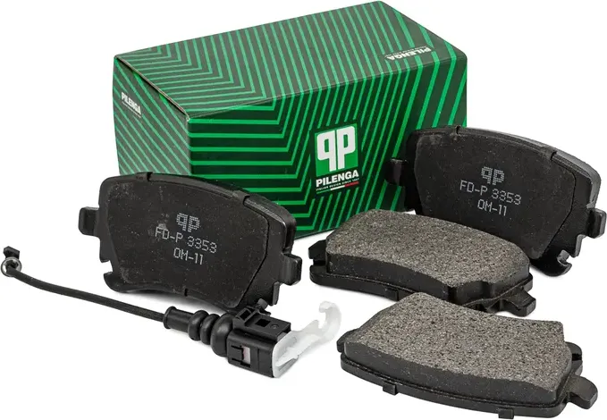 PILENGA Колодки тормозные задние 116 5х59х17 7  VAG VW T5. Артикул fd-p3353