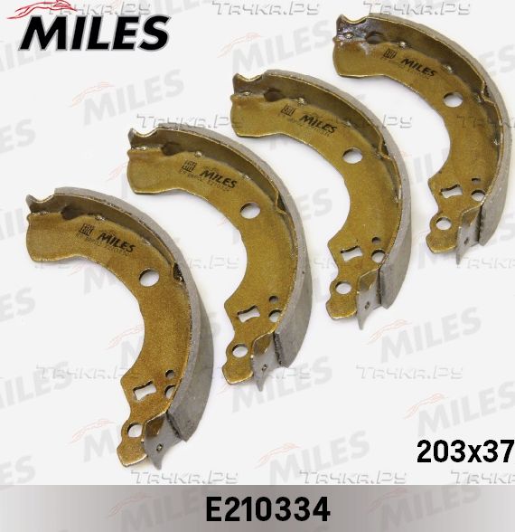 Тормозные колодки Miles. Артикул E210334