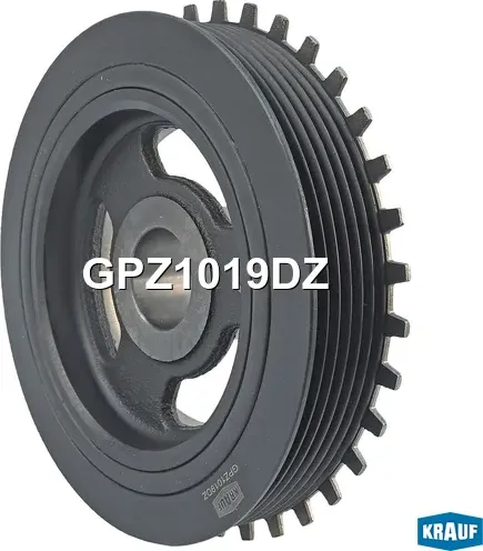 Шкив коленвала Krauf. Артикул GPZ1019DZ