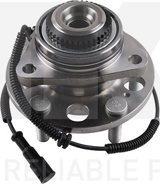 Ступица колеса с интегрированным подшипником NK. Артикул 755702