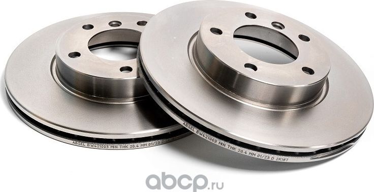 Диск тормозной передний (Absel). Артикул BW421003