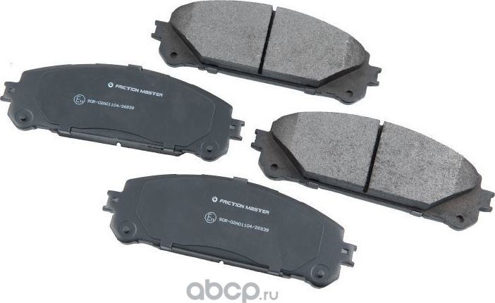 FRICTION MASTER (MKD1324) КОЛОДКИ ТОРМОЗНЫЕ (Frictionmaster). Артикул MKD1324