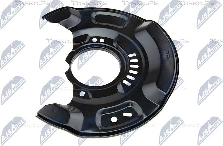Кожух (щиток) тормозного диска NTY передний правый для Toyota Yaris III 2010-2014. Артикул HTO-TY-021