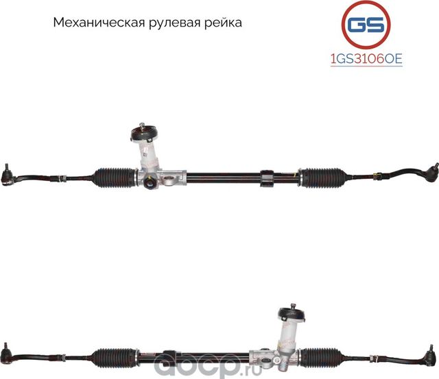 Новая оригинальная рулевая рейка Hyundai Accent III 2005-,Hyundai Verna 2005-,KI (GS). Артикул 1GS3106OE