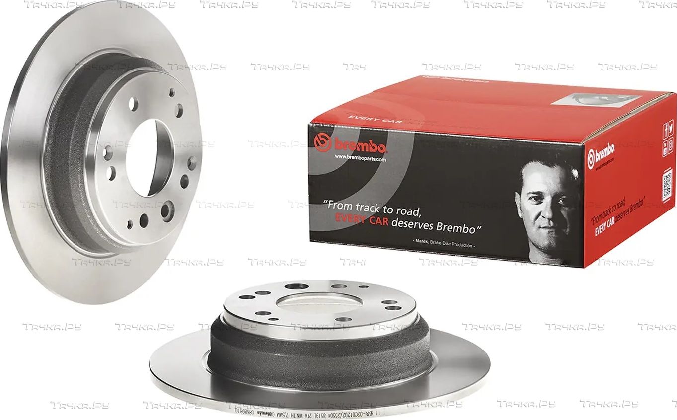 Тормозной диск Brembo задний для Acura Legend II 1991-1996. Артикул 08.6898.10