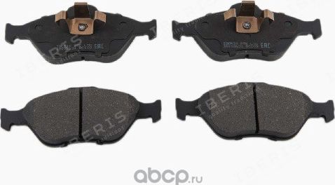 КОЛОДКИ ТОРМ.ПЕРЕД., К-Т FORD FIESTA V (JH_, JD_), FUSION (JU_) (Iberis). Артикул IB153131