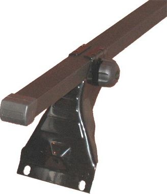 Багажные поперечины Атлант Эконом (без опоры на крышу) креп. на штатные мета для Renault Logan I седан 2004-2013 (Прямоугольные дуги). Артикул 8908