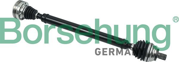 Полуось (привод в сборе, приводной вал) Borsehung передняя правая для Volkswagen Scirocco III 2008-2017. Артикул B18416