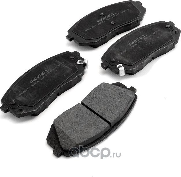 Колодки тормозные передние (Absel). Артикул HY420011