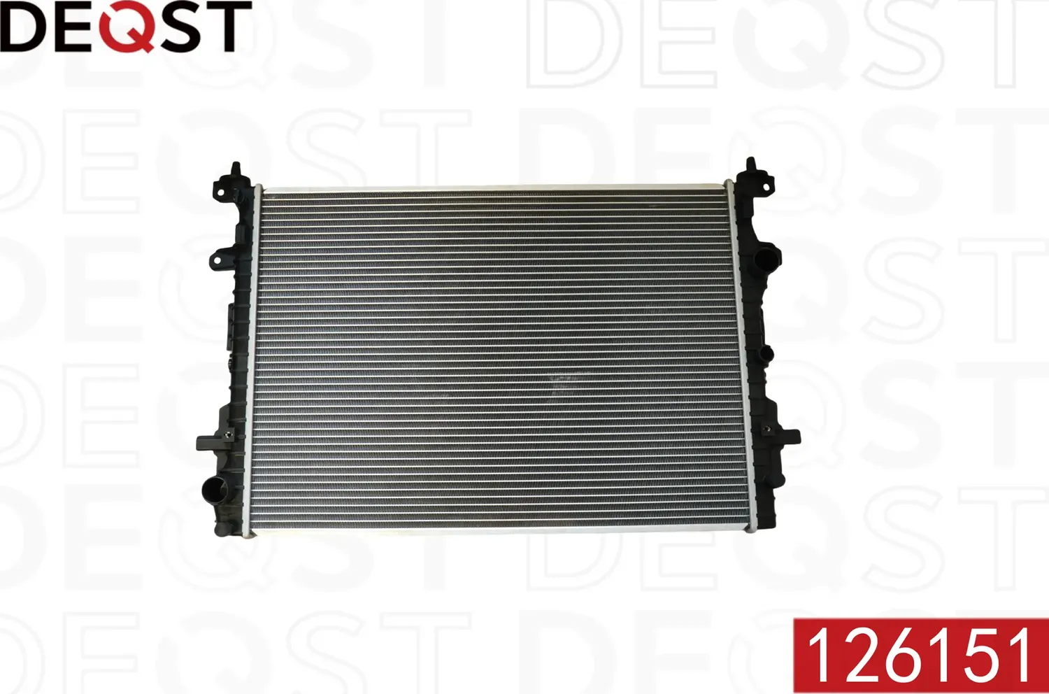 Радиатор охлаждения двигателя GEELY COOLRAY (19-)/EMGRAND II (21-) 1.5i/1.5T (Deqst). Артикул 126151