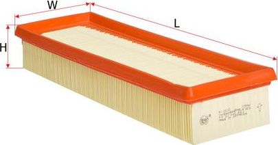 Воздушный фильтр Sakura. Артикул A-2520