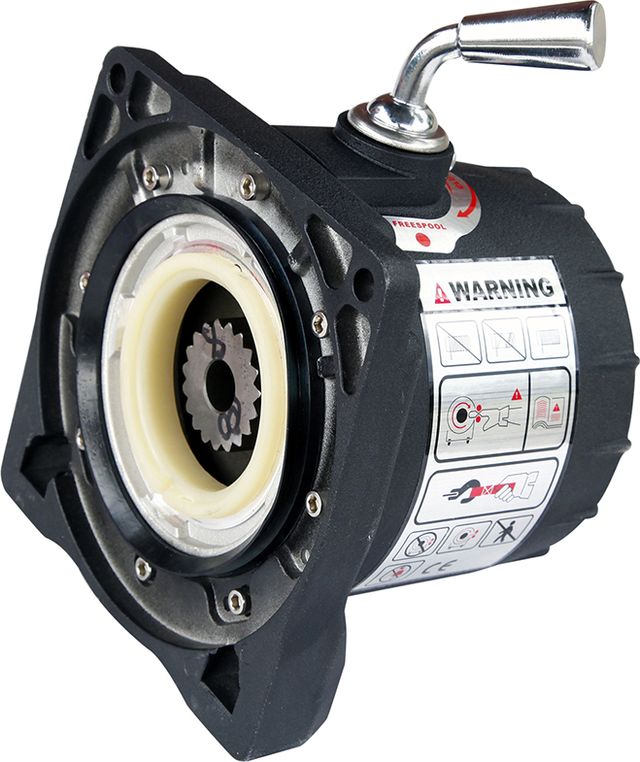 Редуктор для электрической лебедки Runva 9500-Q EVO. Артикул GRAX9500-QEVO