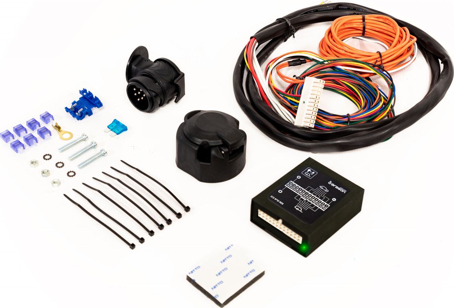 Универсальный комплект электрики Aragon 513 (2 поколение) 13-pin. Артикул KAJ13B0