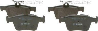 Тормозные колодки Bosch (Low-Metallic) задние для SEAT Ateca I 2016-2026. Артикул 0 986 494 659