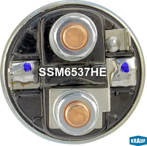Втягивающее реле стартера Krauf. Артикул SSM6537HE