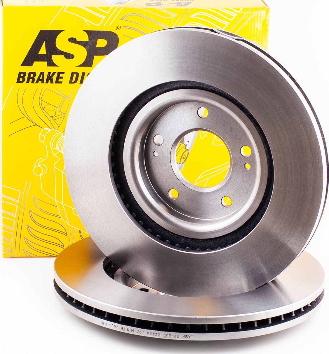 Диск тормозной HYUNDAI I40/KIA Optimaпередний вентилируемый D=320 (ASP). Артикул 290230