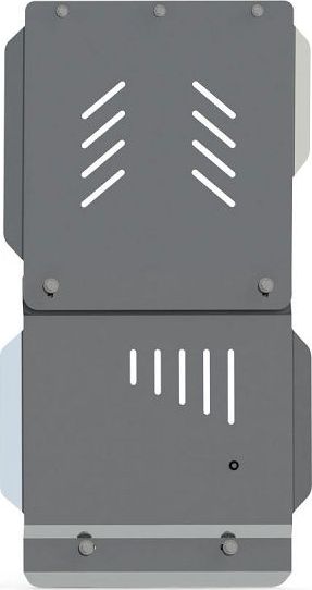 Защита алюминиевая Шериф (5 мм) для КПП и РК Toyota Land Cruiser Prado 90 5-дв. 1996-2001. Артикул 24.1312