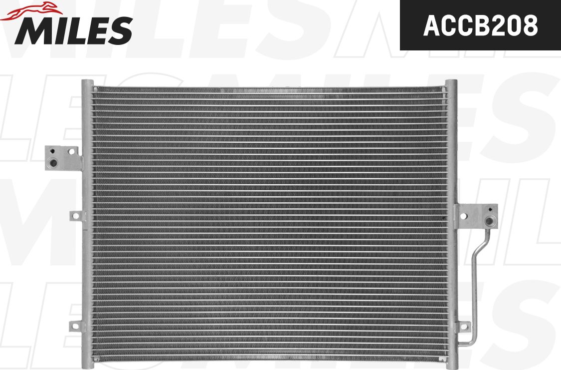 Радиатор кондиционера (конденсатор) Miles (алюминий). Артикул ACCB208