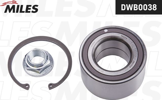 Ступичный подшипник (комплект) Miles. Артикул DWB0038