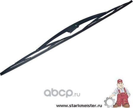 Щетка стеклоочистителя L=1000mm/16х6 (под крюк) MB/MAN/SETRA/NEOPLAN/IVECO/SCANI (Starkmeister). Артикул S104607