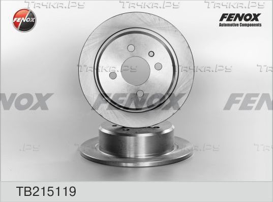 Тормозной диск Fenox задний для BMW 3 I (E21) 1978-1982. Артикул TB215119