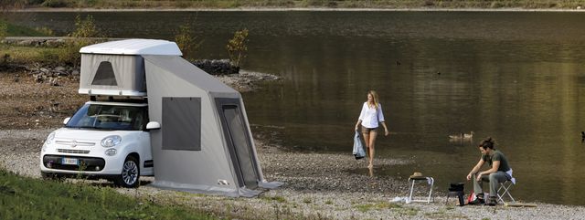 Тамбур к палатке Autohome MAGGIOLINA AIRLANDER/AIRTOP, высота до 200 см. Артикул M/13A-2