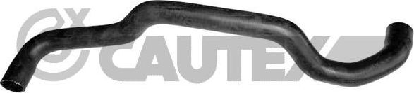 Патрубок радиатора (системы охлаждения) Cautex. Артикул 754135