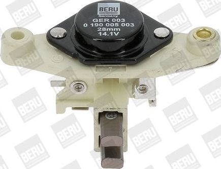 Реле-регулятор напряжения генератора Beru. Артикул GER003