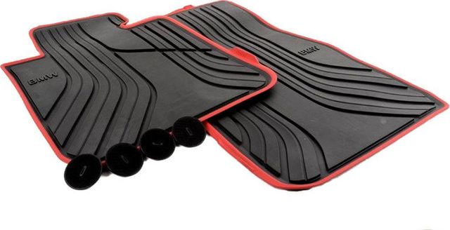 Коврики BMW (OEM) SPORT оригинальные для салона BMW 3 F30, F31 2011-2020 передние. Артикул 51472219800