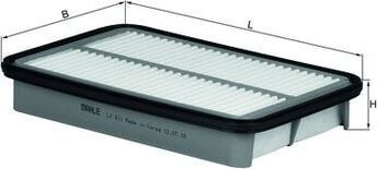 Воздушный фильтр Mahle-Knecht. Артикул LX 811