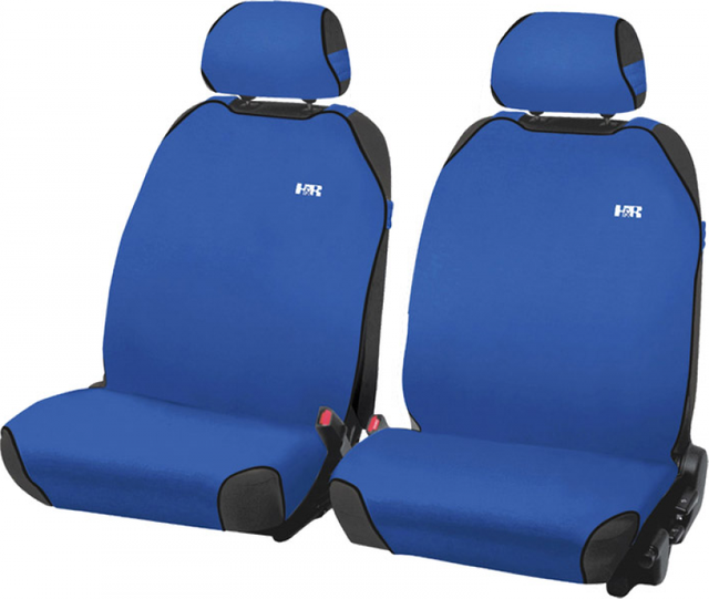 Накидки универсальные Hadar Rosen Magic на передние сидения авто, цвет Синий. Артикул 21083
