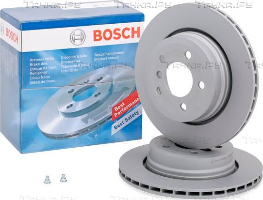 Тормозной диск Bosch задний для BMW X3 I (E83) 2003-2010. Артикул 0 986 479 166