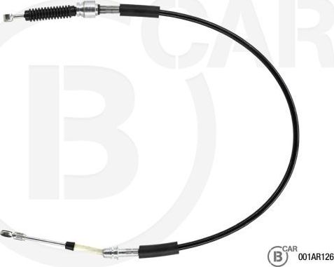 Трос переключения передач КПП B CAR. Артикул 001AR126
