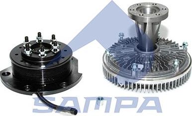 Муфта (вискомуфта) вентилятора Sampa для IVECO EuroTech 1999-2026. Артикул 060.492