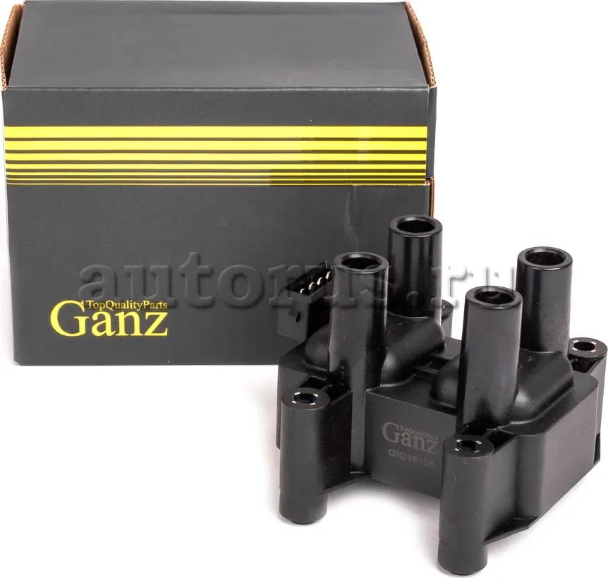 Катушка зажигания CHERY Amulet/Fora/Tiggo mot.1,6/2,0L 16V GANZ GIG16106 Ganz. Артикул GIG16106