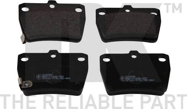 Тормозные колодки NK. Артикул 224556