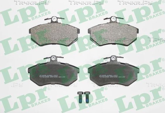 Тормозные колодки AP передние для Volkswagen Passat B3 1988-1989. Артикул 05P299