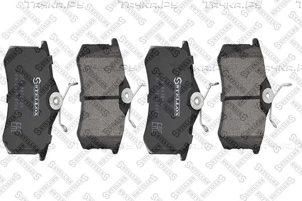 Тормозные колодки Stellox задние для Audi A4 II (B6) 2000-2003. Артикул 274 003B-SX