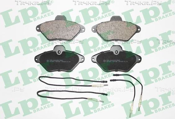 Тормозные колодки LPR. Артикул 05P486