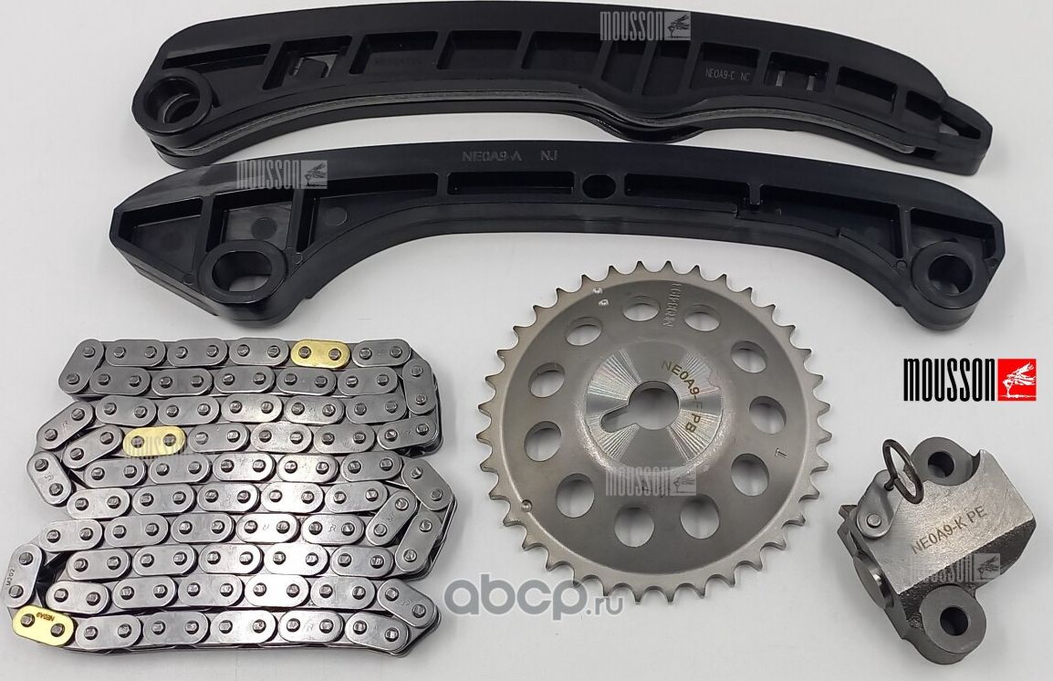 Комплект цепи ГРМ Mitsubishi 1,6L (Mousson). Артикул STK4A9