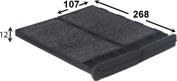 Салонный фильтр JS Asakashi для Nissan Maxima A32 1995-2000. Артикул AC203CSET