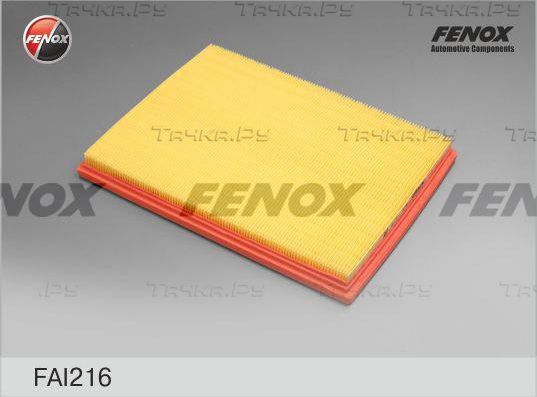 Воздушный фильтр Fenox для Opel Kadett E 1992-1994. Артикул FAI216