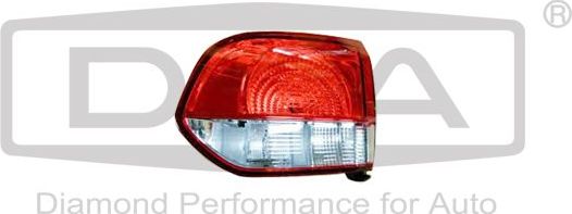 Фонарь задний DPA правый для Volkswagen Golf VI 2009-2013. Артикул 99451178002