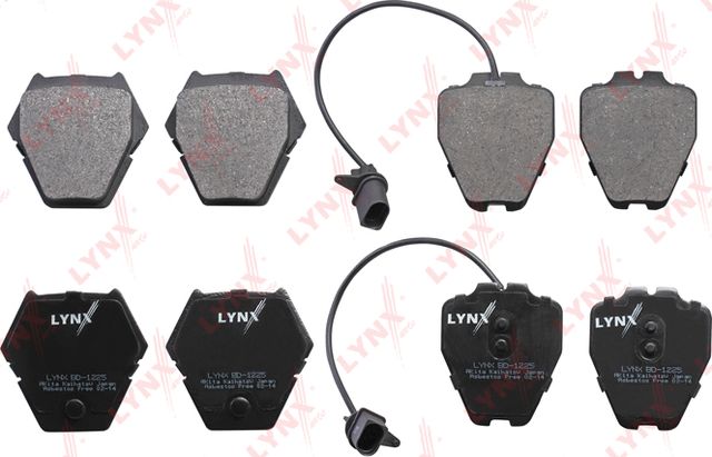 Тормозные колодки LYNXauto. Артикул BD-1225