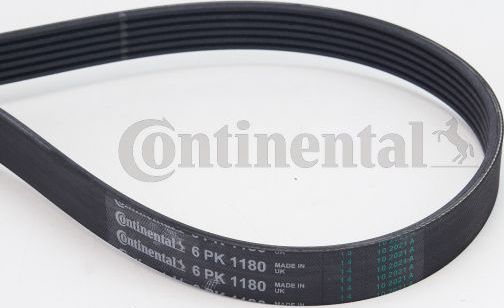 Приводной ремень поликлиновой ContiTech. Артикул 6PK1180