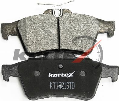 Колодки торм. FORD FOCUS II/MAZDA 3/VOLVO S40 04- задн.к-т (Kortex). Артикул KT1621STD