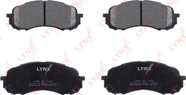Тормозные колодки LYNXauto. Артикул BD-7102