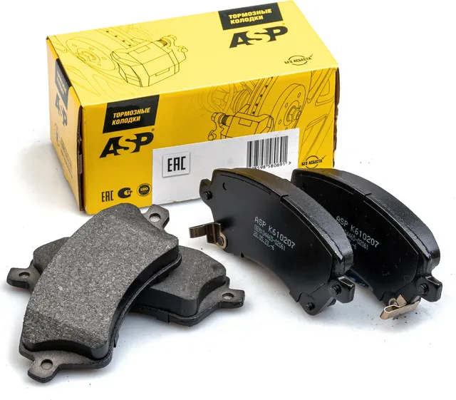 Передние тормозные колодки для а/м Toyota Corolla (ASP) ASP. Артикул K610207